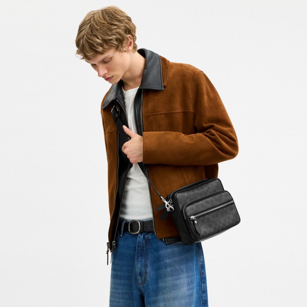 DAKOTA CROSSBODY BAG IN SIGNATURE UPCRAFTEDLEATHER