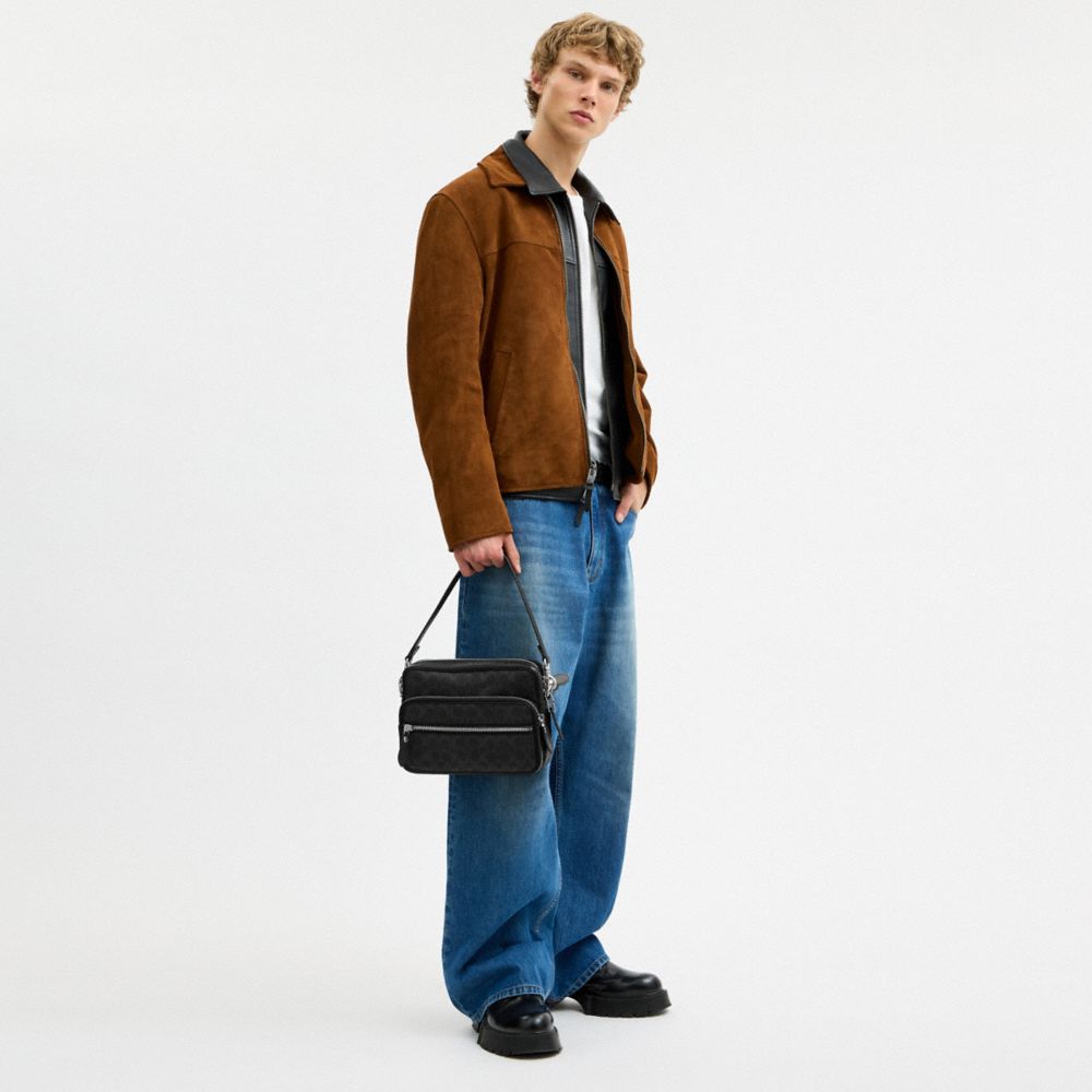 DAKOTA CROSSBODY BAG IN SIGNATURE UPCRAFTEDLEATHER