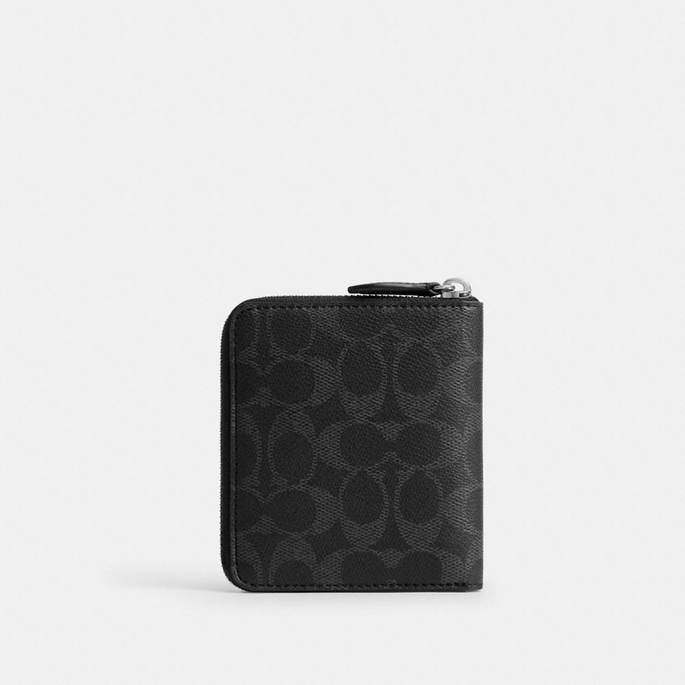 Zip Around Coin Wallet With Stickers In Signature UpcraftedLeather