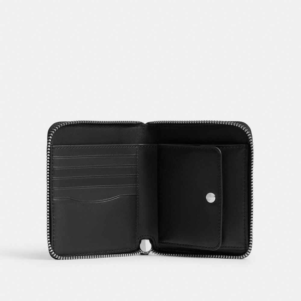 Zip Around Coin Wallet With Stickers In Signature UpcraftedLeather