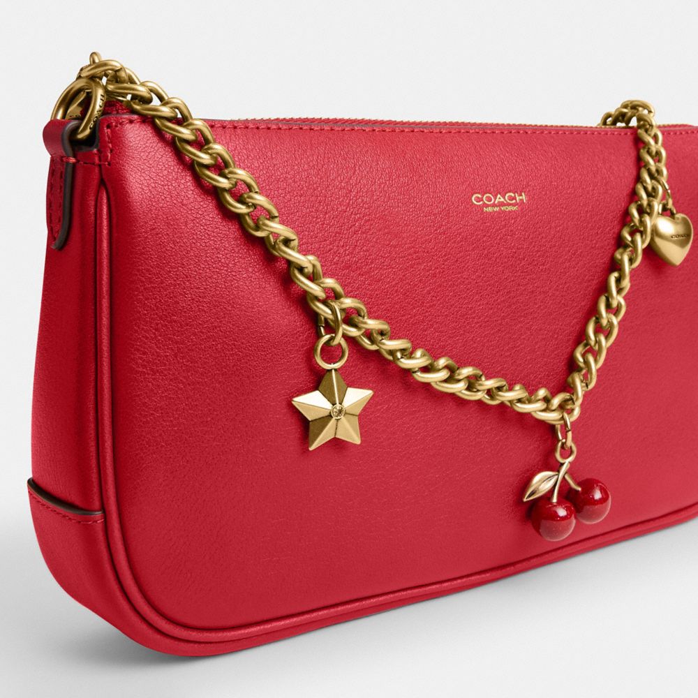 PLAZA BAG WITH CHARM CHAIN STRAP