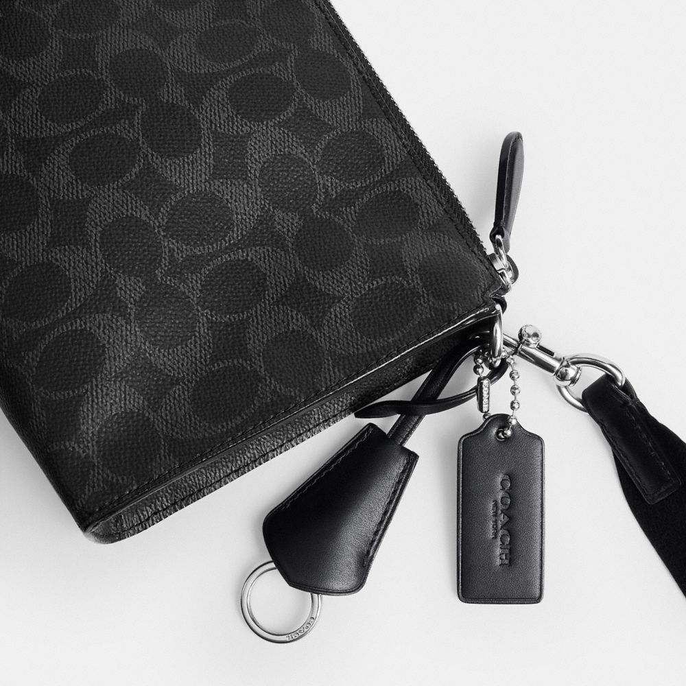 HARRISON CROSSBODY BAG IN SIGNATURE UPCRAFTEDLEATHER