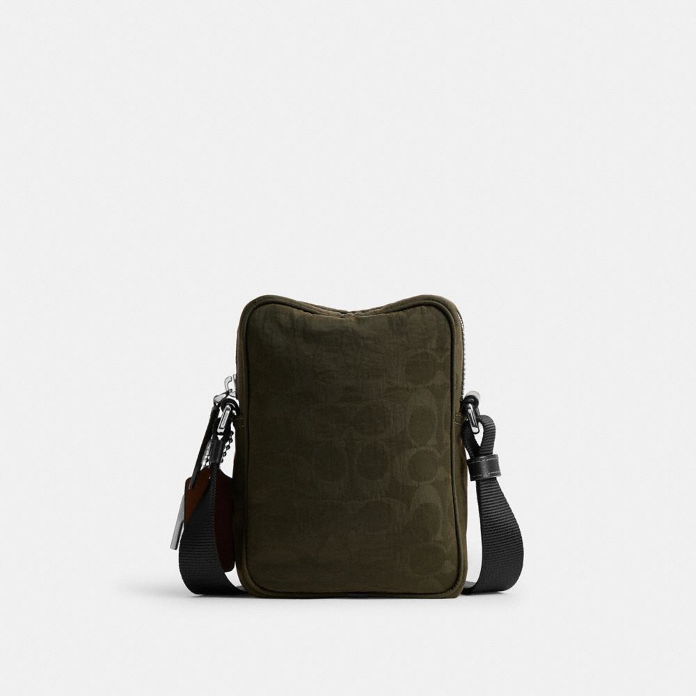 LOCKE CROSSBODY BAG IN SIGNATURE NYLON JACQUARD