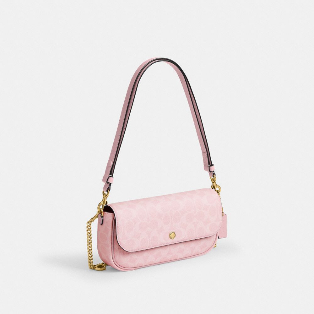 BOXED BROOK FLAP CHAIN BAG IN SIGNATURE CANVAS