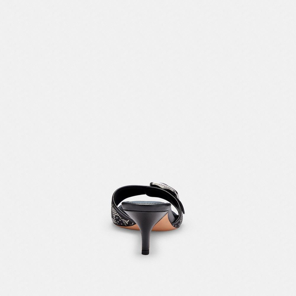 MARGOT SANDAL WITH CRYSTAL SIGNATURE