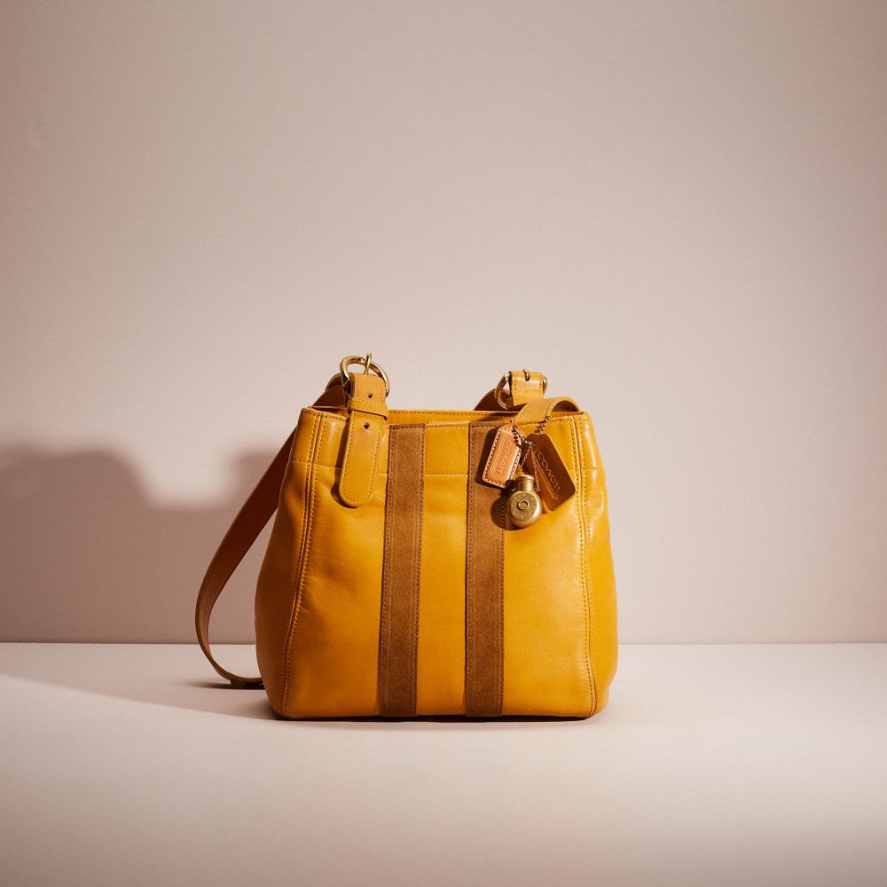 CG309 - Upcrafted Vintage Waverly Bag YELLOW