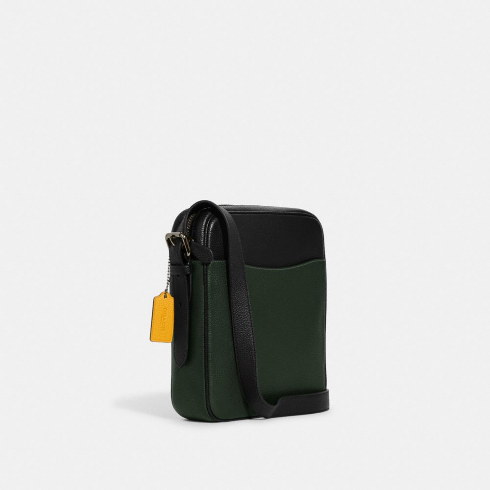 HUDSON CROSSBODY 21 WITH VARSITY STRIPE