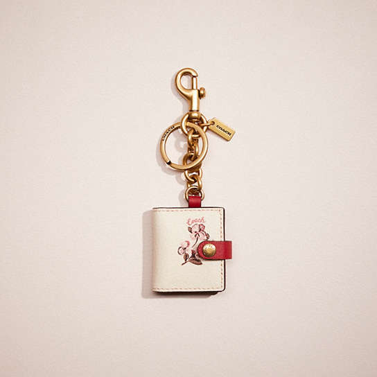 CG620 - Remade Picture Frame Bag Charm Red Multi