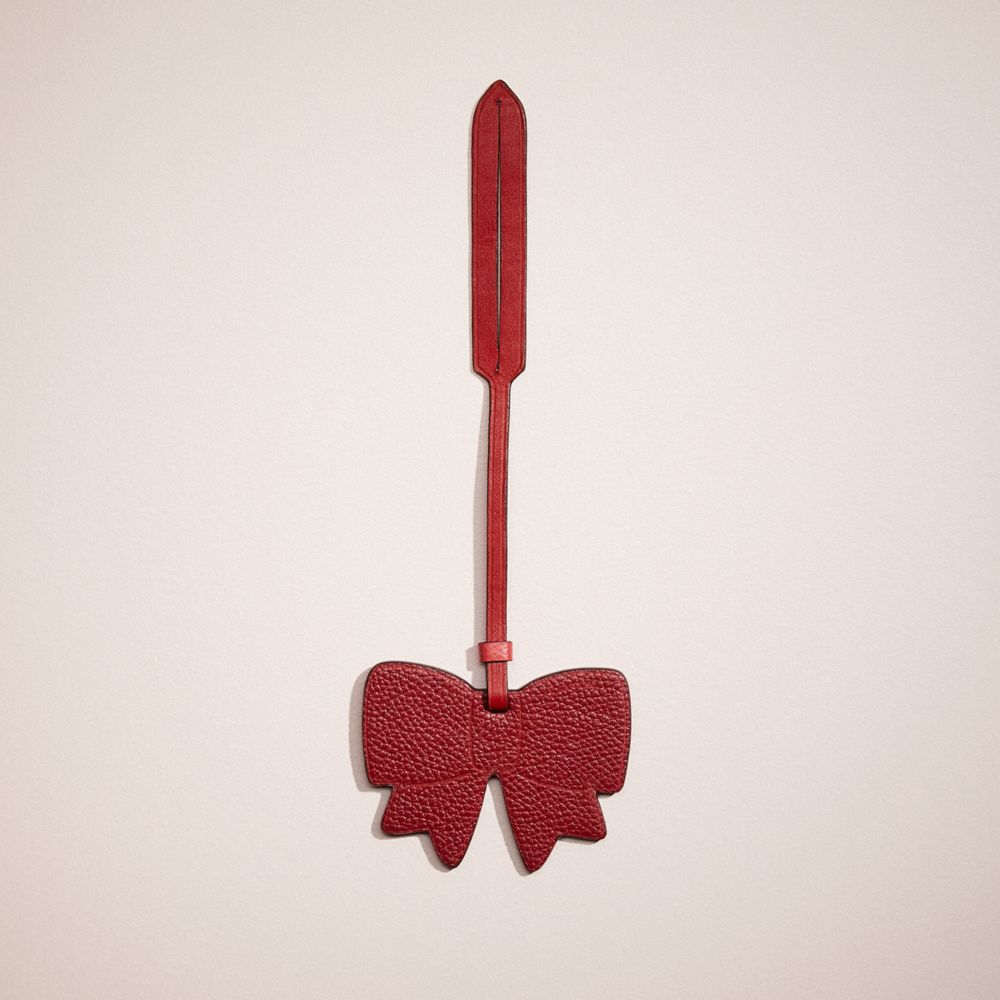CG621 - Remade Bow Bag Charm Red Multi