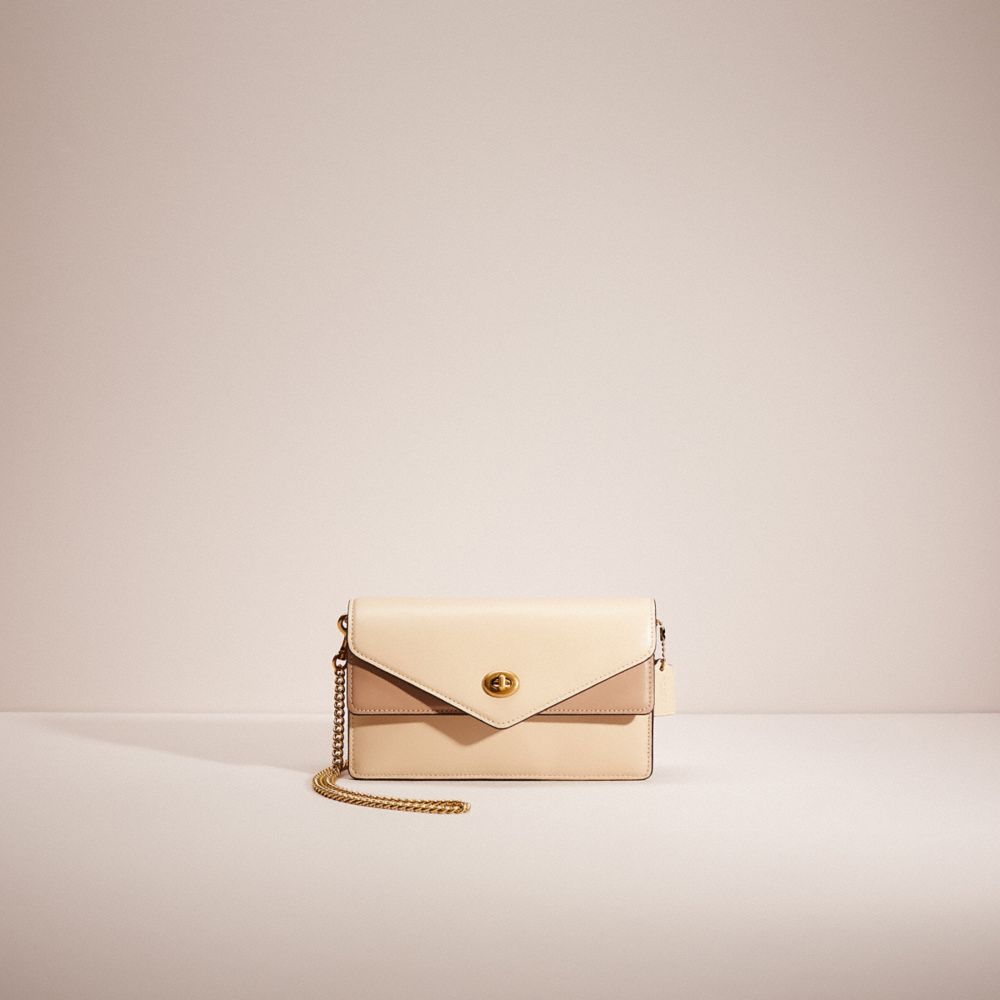 CG643 - Restored Aster Crossbody In Colorblock Brass/Ivory Taupe Multi
