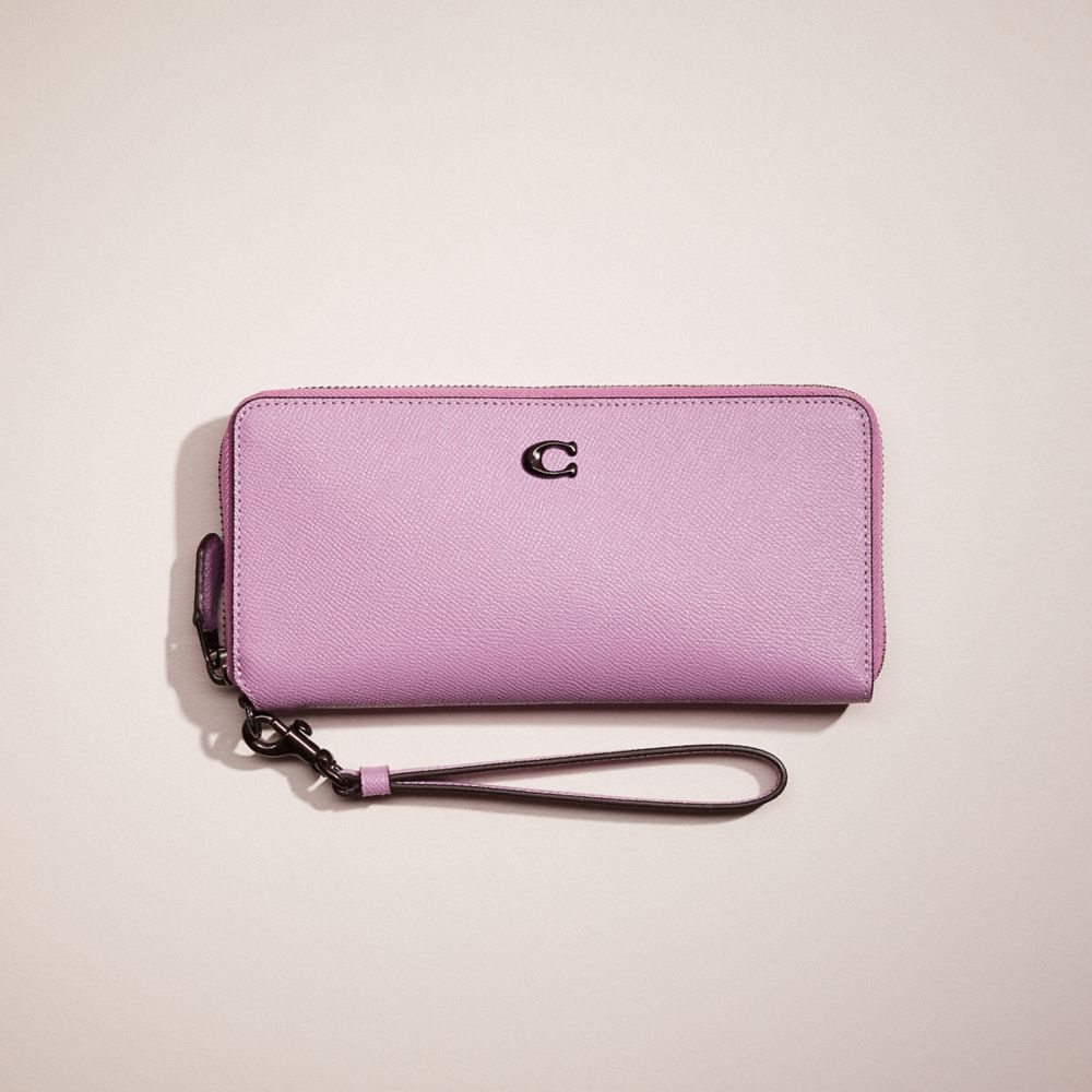 CG646 - Restored Continental Wallet Pewter/Violet Orchid