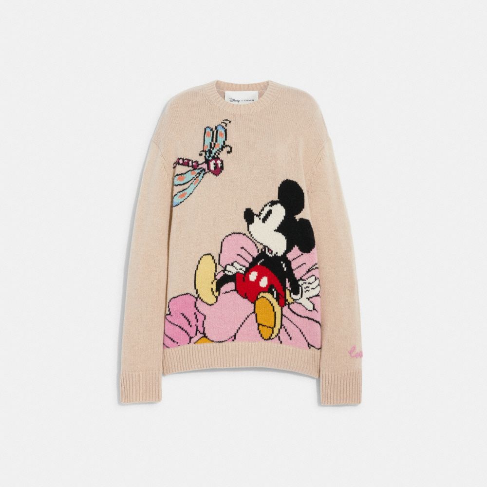 COACH CG788 Disney X Coach Crewneck Sweater B4M