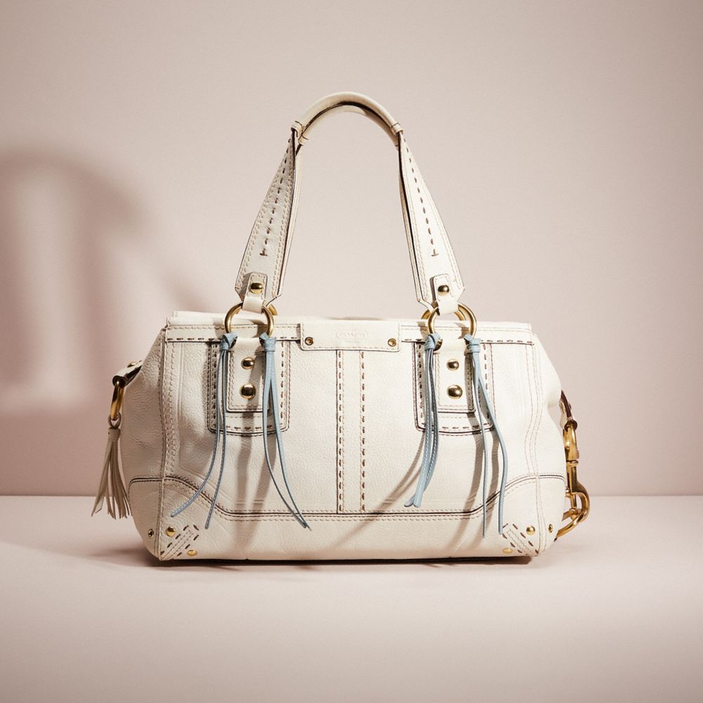 CG919 - Upcrafted Andrea Satchel Brass/WHITE