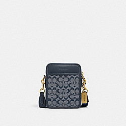 COACH CG996 Sullivan Crossbody In Signature Chambray BRASS/DENIM