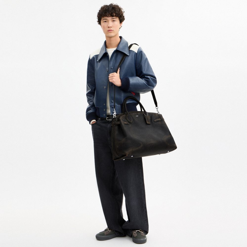 SOFT EMPIRE CARRYALL BAG 48 IN LOVED LEATHER