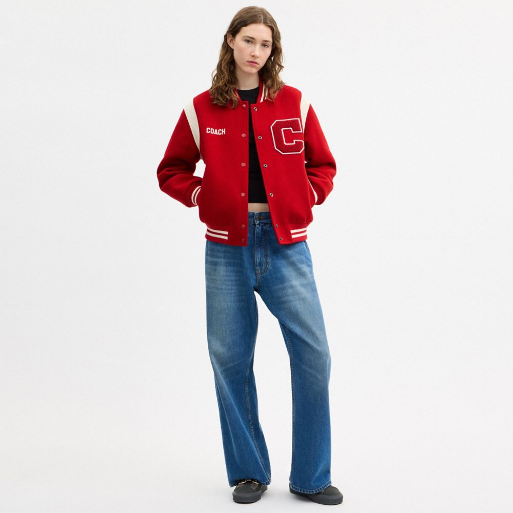 WOOL VARSITY JACKET