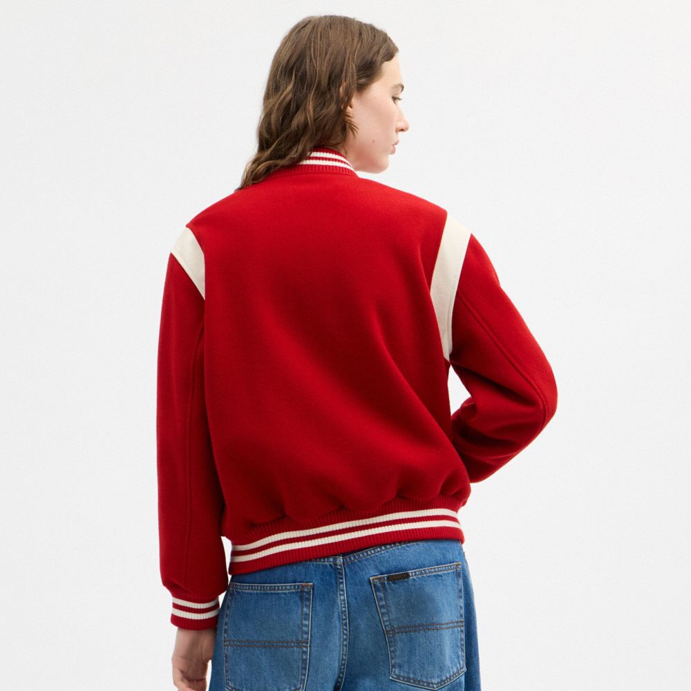 WOOL VARSITY JACKET