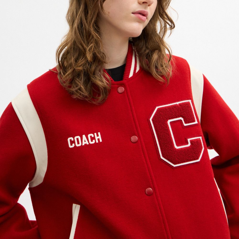 WOOL VARSITY JACKET