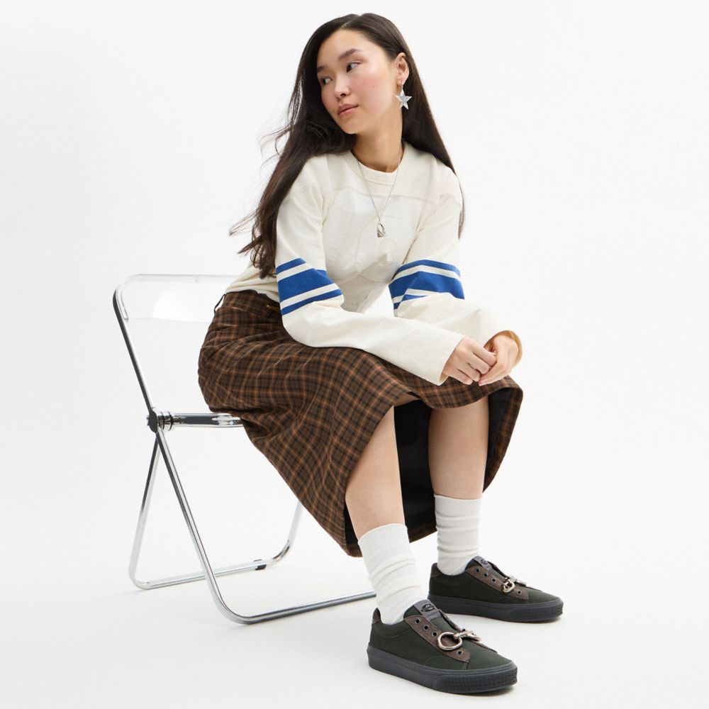 SKATE 金屬配件休閒鞋