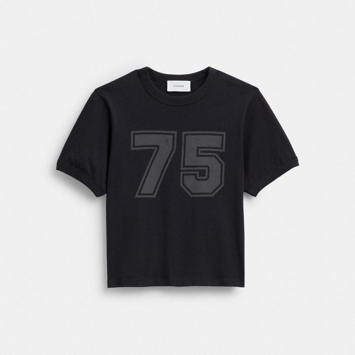 VARSITY 棉質同色系 T 恤