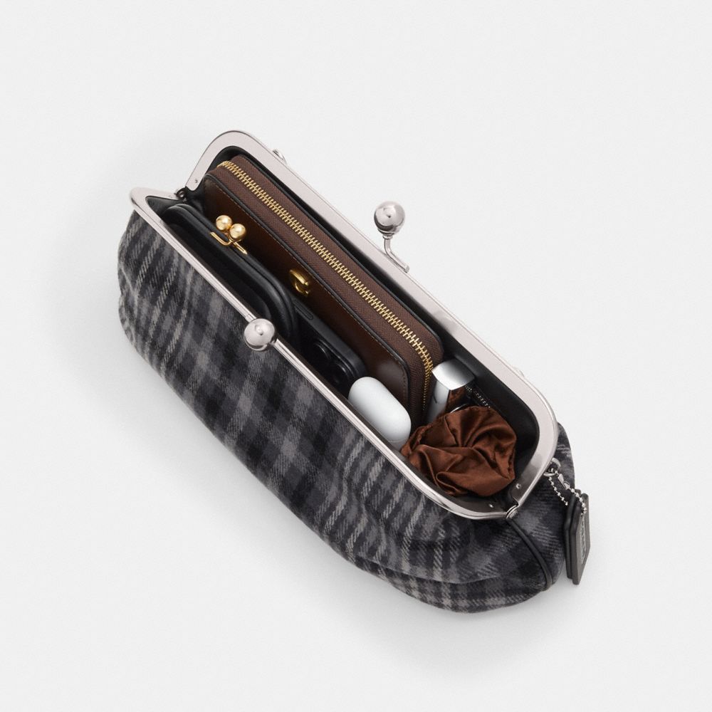 KISSLOCK FRAME BAG 30 WITH PLAID