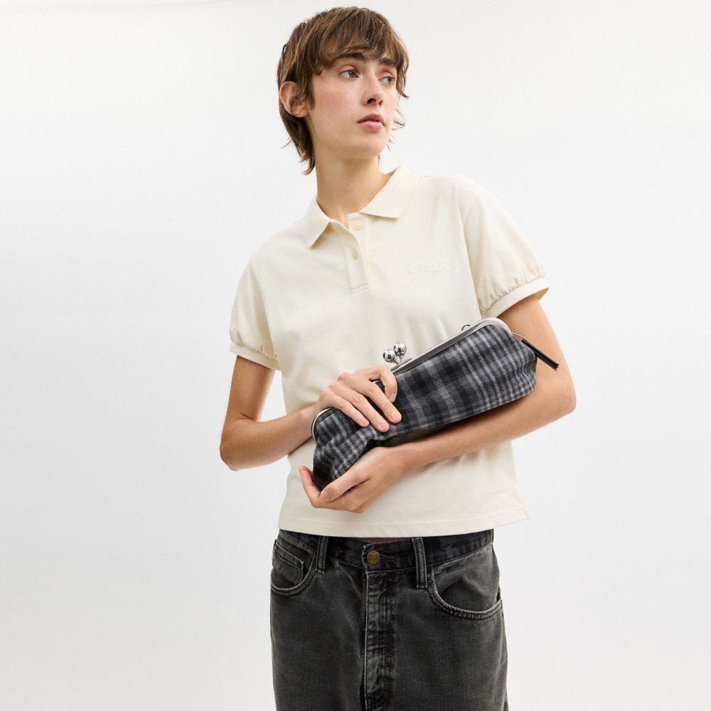 KISSLOCK FRAME BAG 30 WITH PLAID