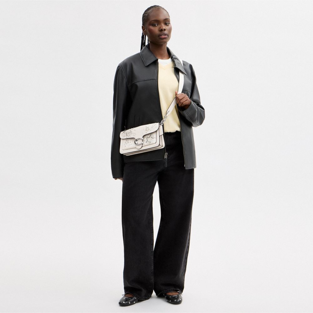 TABBY SHOULDER BAG 26 WITH CELESTIAL EMBROIDERY