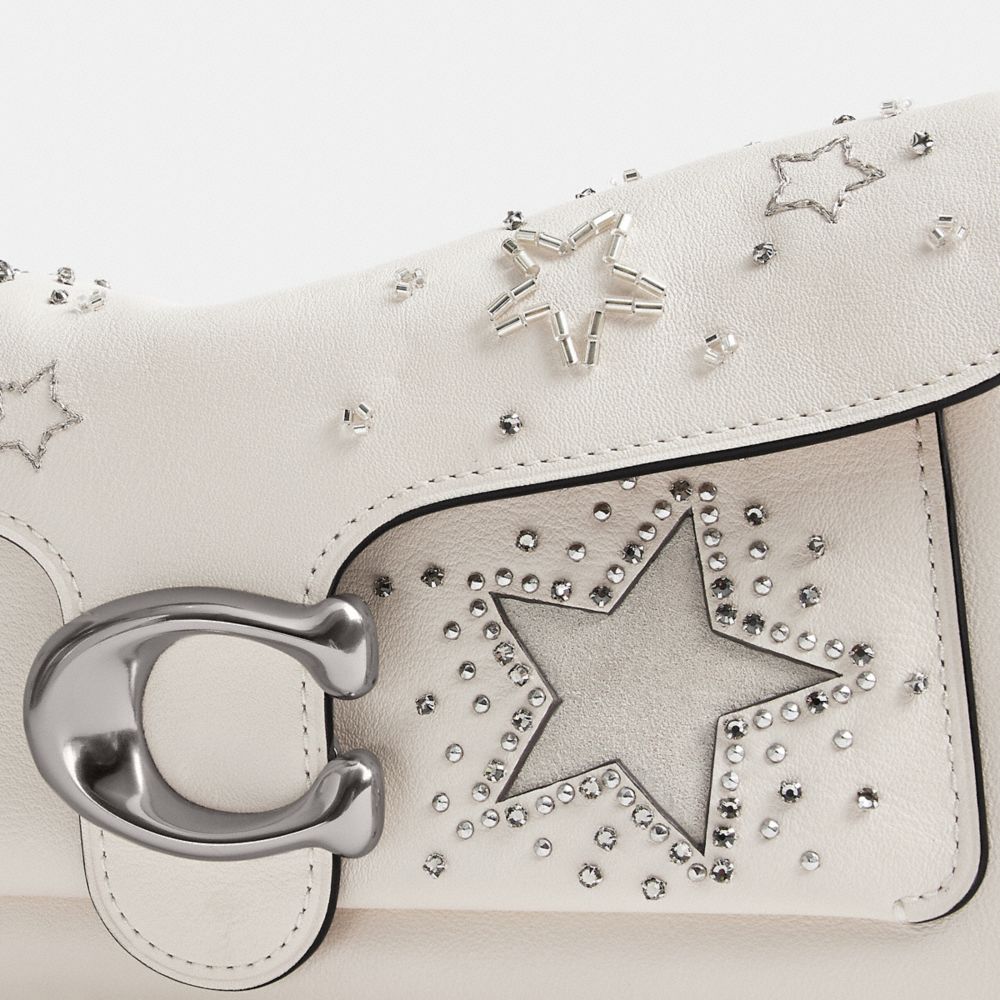 TABBY SHOULDER BAG 26 WITH CELESTIAL EMBROIDERY