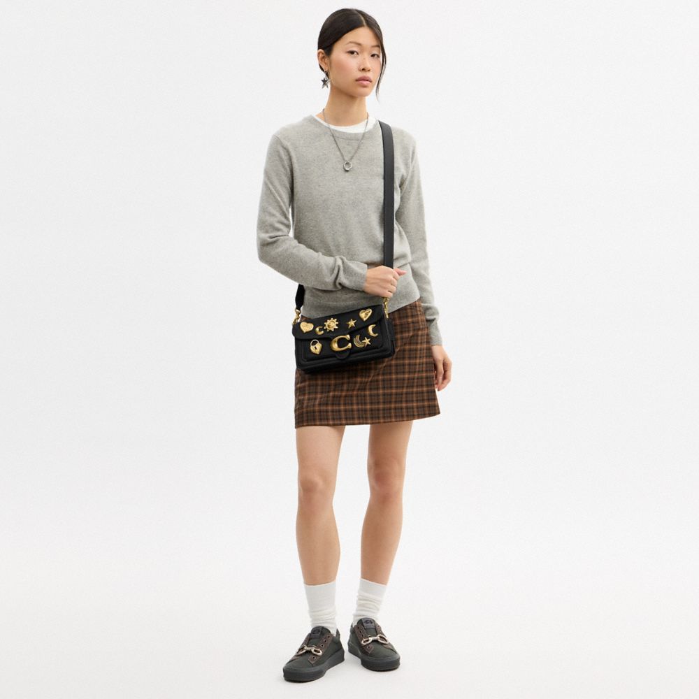 TABBY SHOULDER BAG 26 WITH CELESTIAL BROOCH