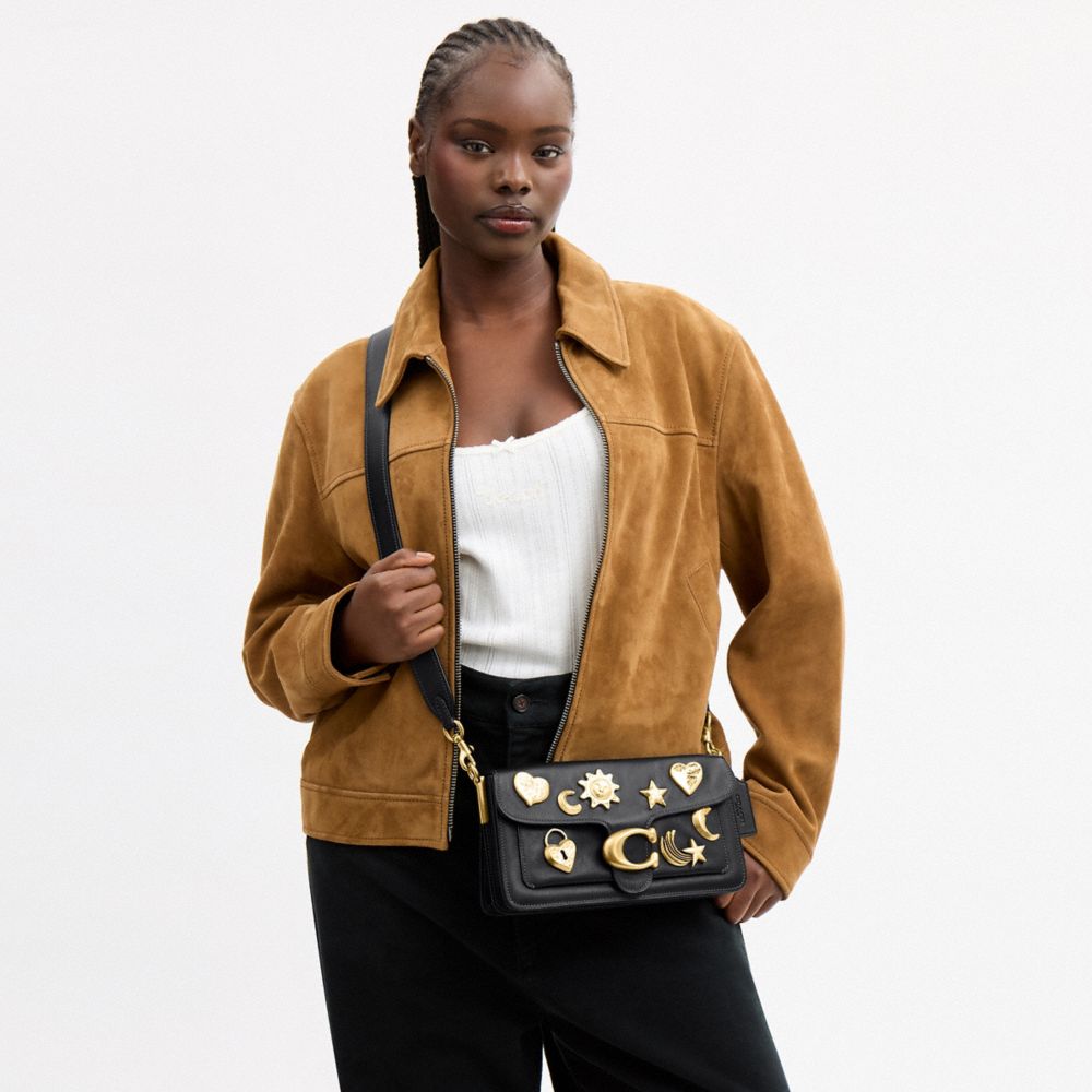 TABBY SHOULDER BAG 26 WITH CELESTIAL BROOCH