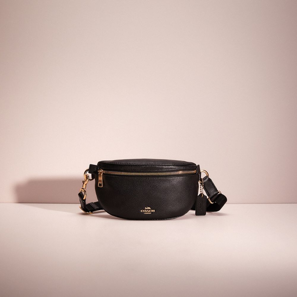CH030 - Restored Belt Bag Gold/Black
