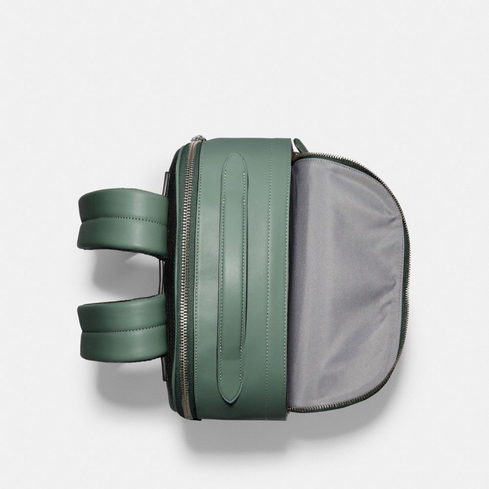 GRAHAM BACKPACK IN COLORBLOCK SIGNATURE CANVAS