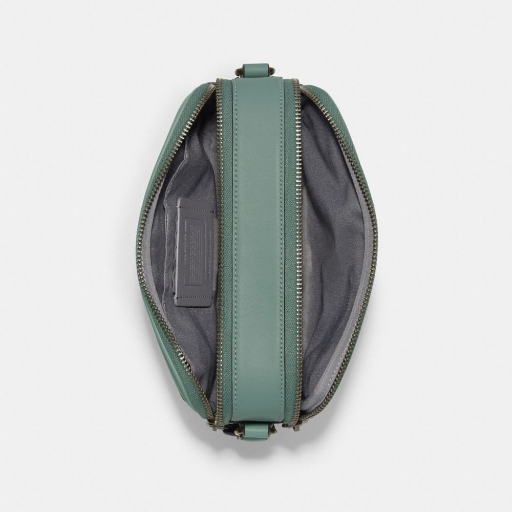 GRAHAM CROSSBODY IN COLORBLOCK SIGNATURE CANVAS