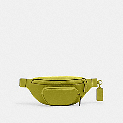 Sprint Belt Bag 24 N Signature Leather - CH073 - 1 J/Chartreuse