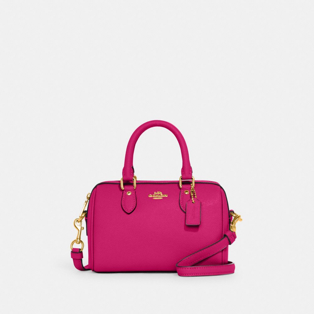 COACH CH157 Mini Rowan Crossbody Im/Cerise