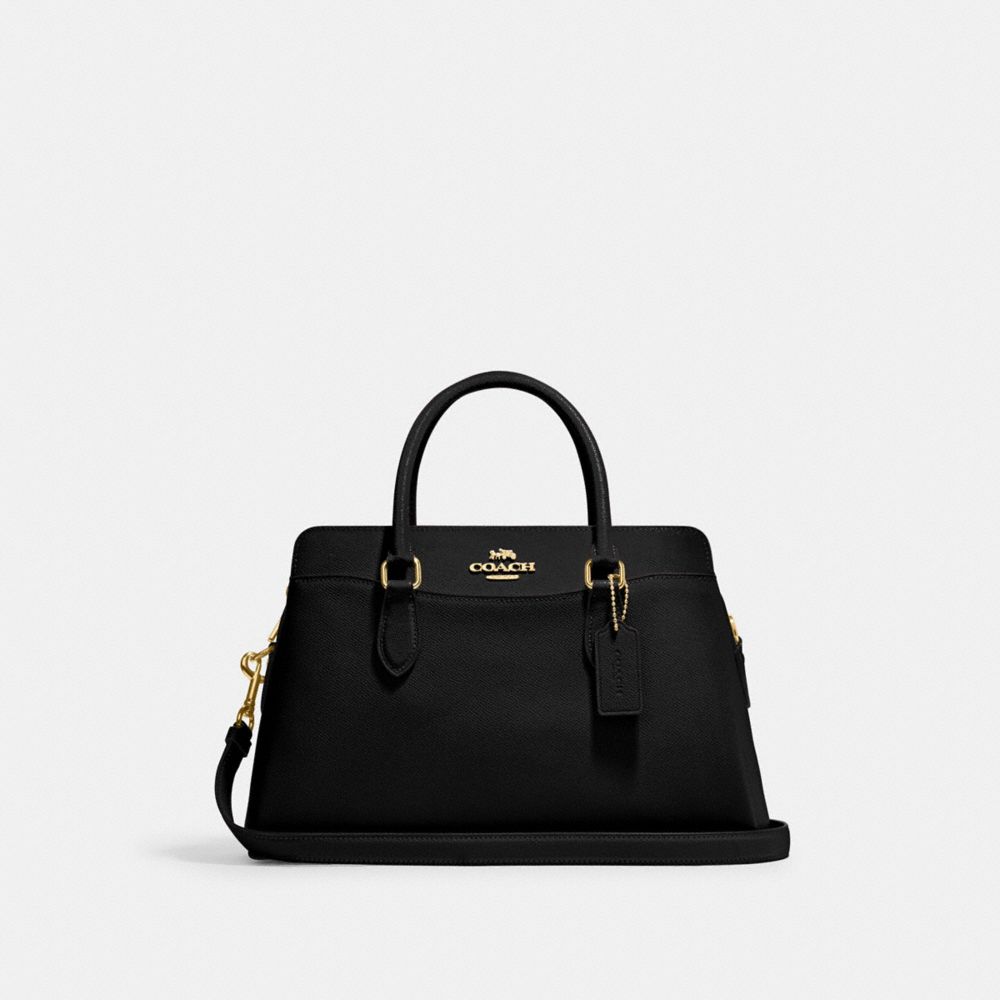 COACH CH172 Darcie Carryall GOLD/BLACK