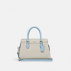 COACH CH173 Mini Darcie Carryall SILVER/CHALK/WATERFALL