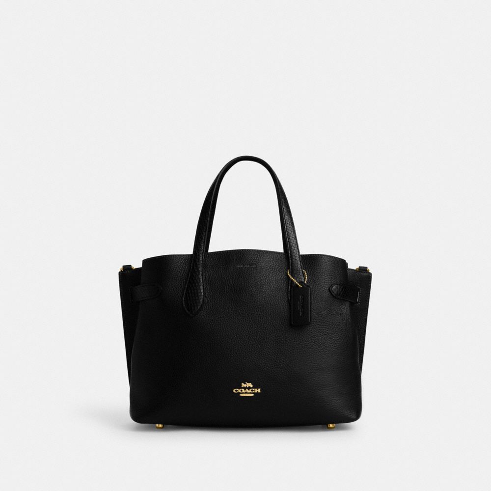 COACH CH187 Hanna Carryall GOLD/BLACK MULTI