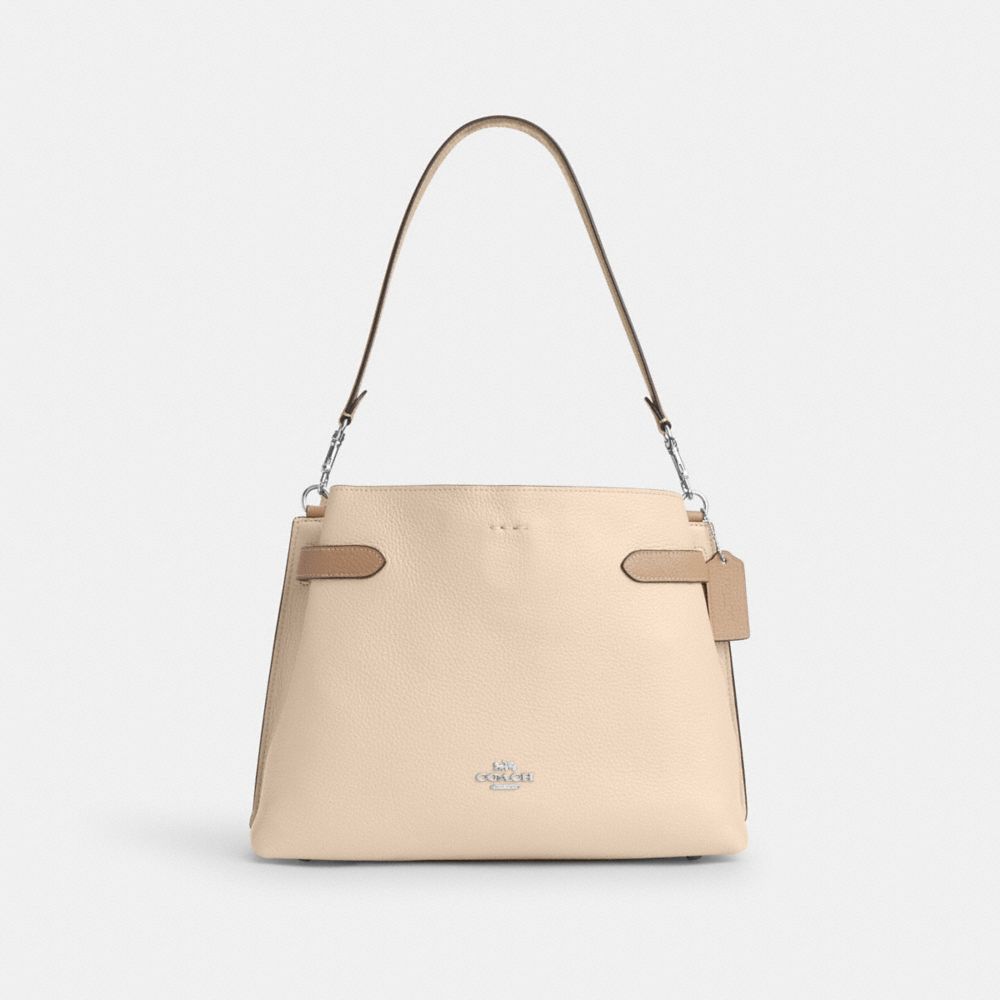 Hanna Shoulder Bag - CH188 - Silver/Ivory Multi