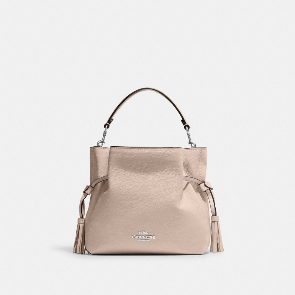 COACH Lane Bucket Bag CA807 Gold/Rouge