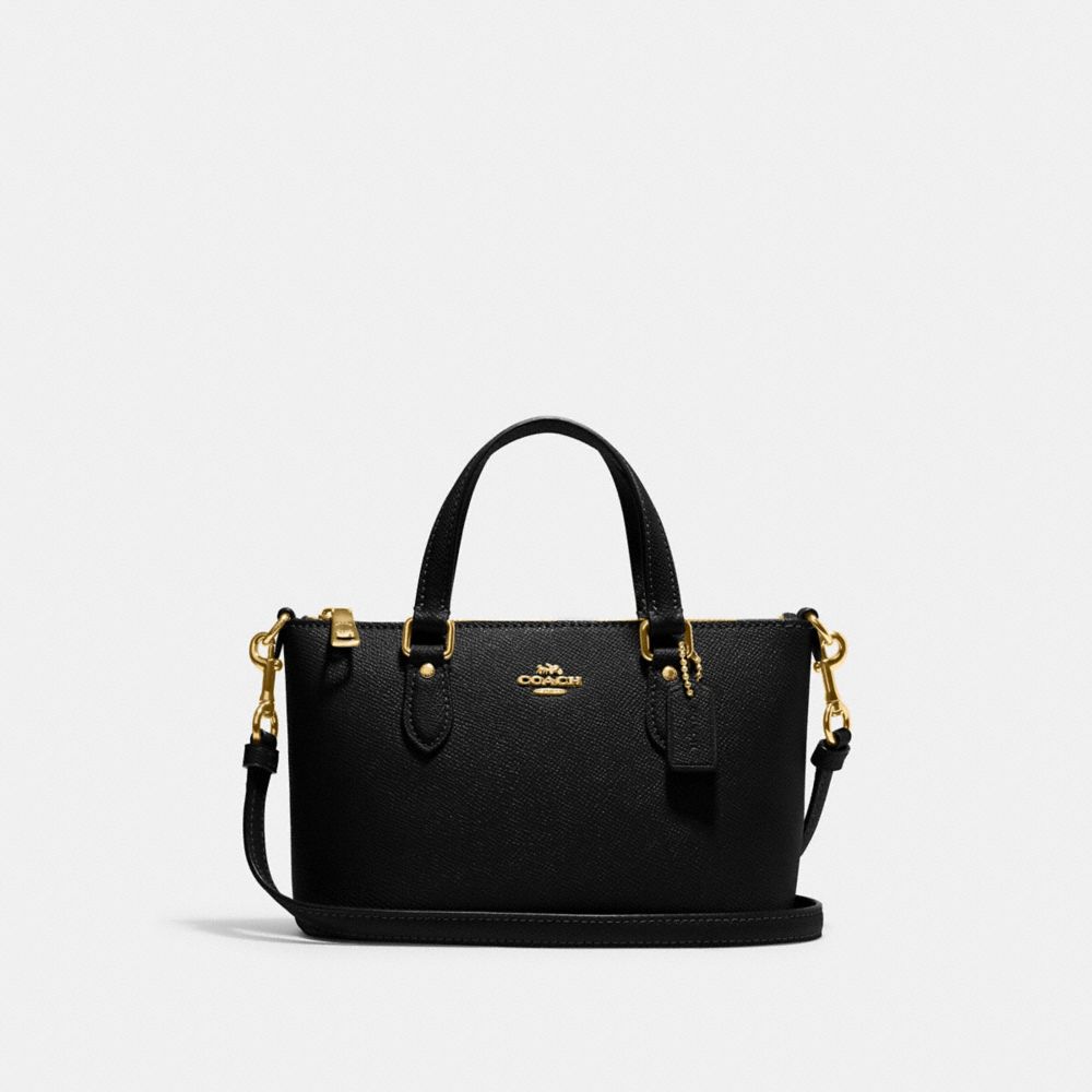 COACH Ch198 - MINI GALLERY CROSSBODY - GOLD/BLACK | COACH HANDBAGS