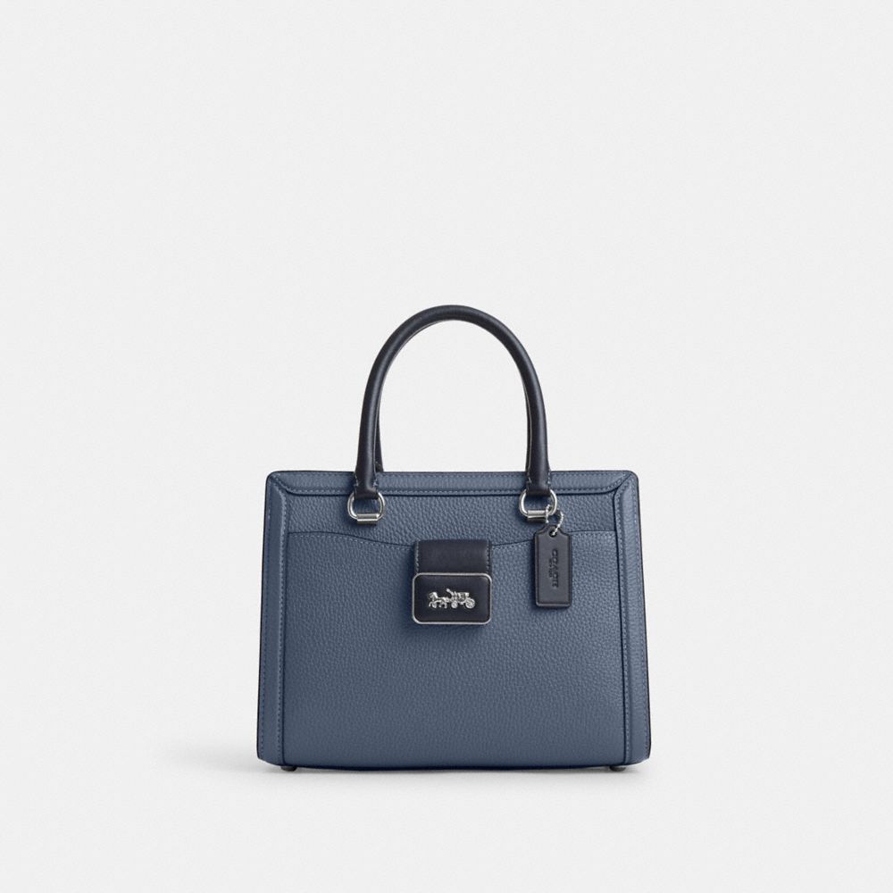 Grace Carryall - CH206 - Silver/Washed Chambray Multi