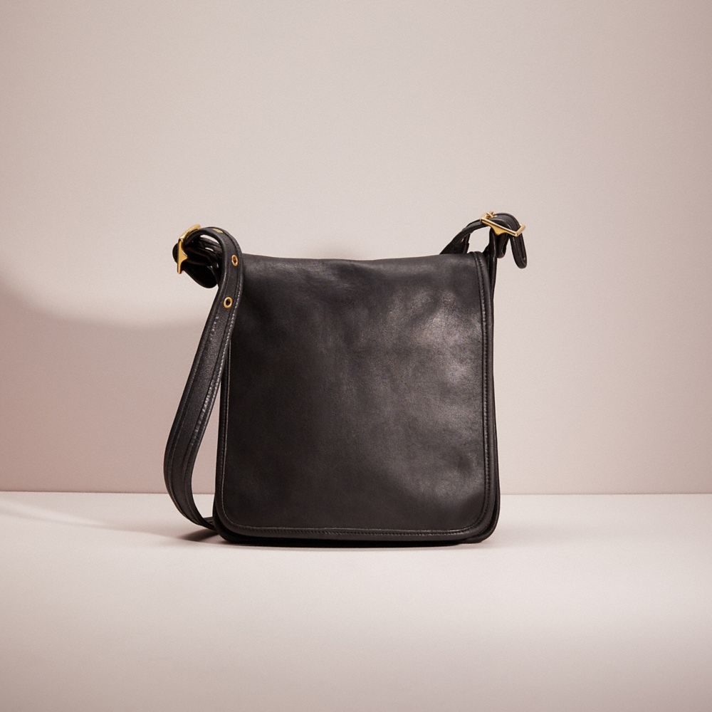 CH236 - Vintage Legacy Medium Studio Flap Bag Brass/Black
