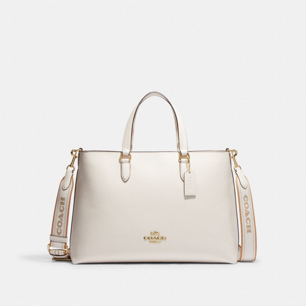 COACH Ch251 - LOGAN CARRYALL - GOLD/CHALK MULTI | COACH HANDBAGS