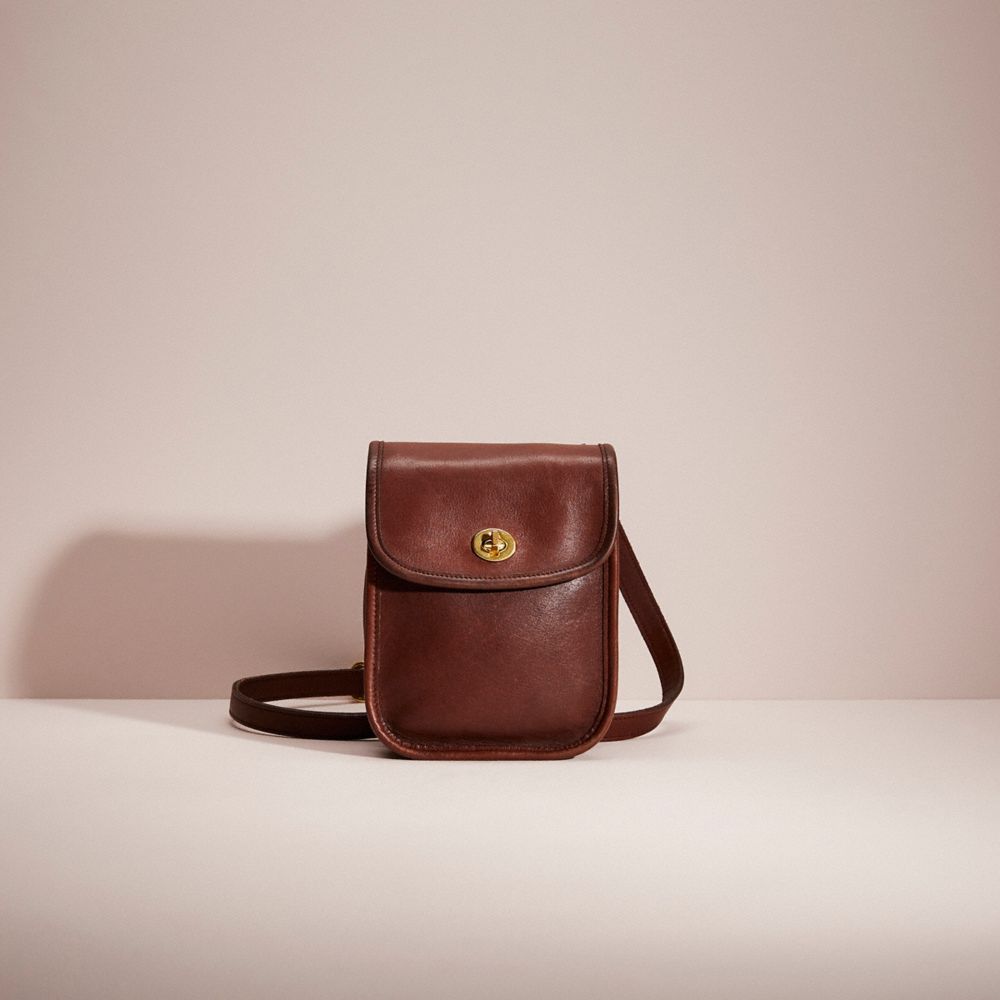 CH270 - Vintage Small Sidepack Brass/Brown