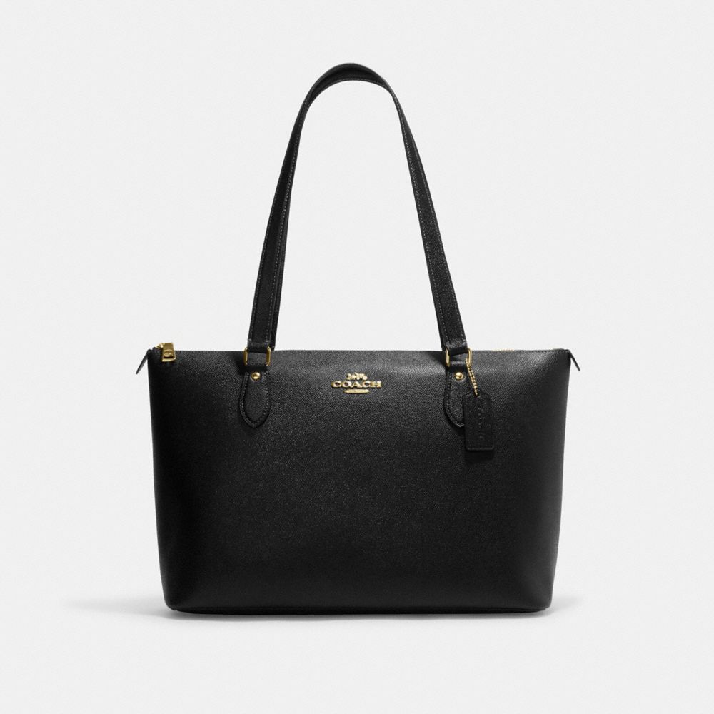 COACH CH285 Gallery Tote GOLD/BLACK