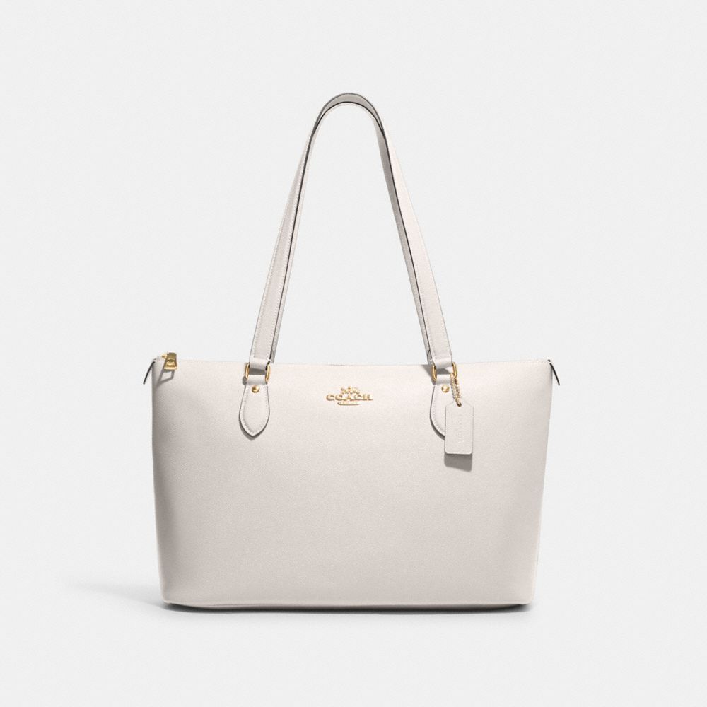 COACH CH285 Gallery Tote GOLD/CHALK