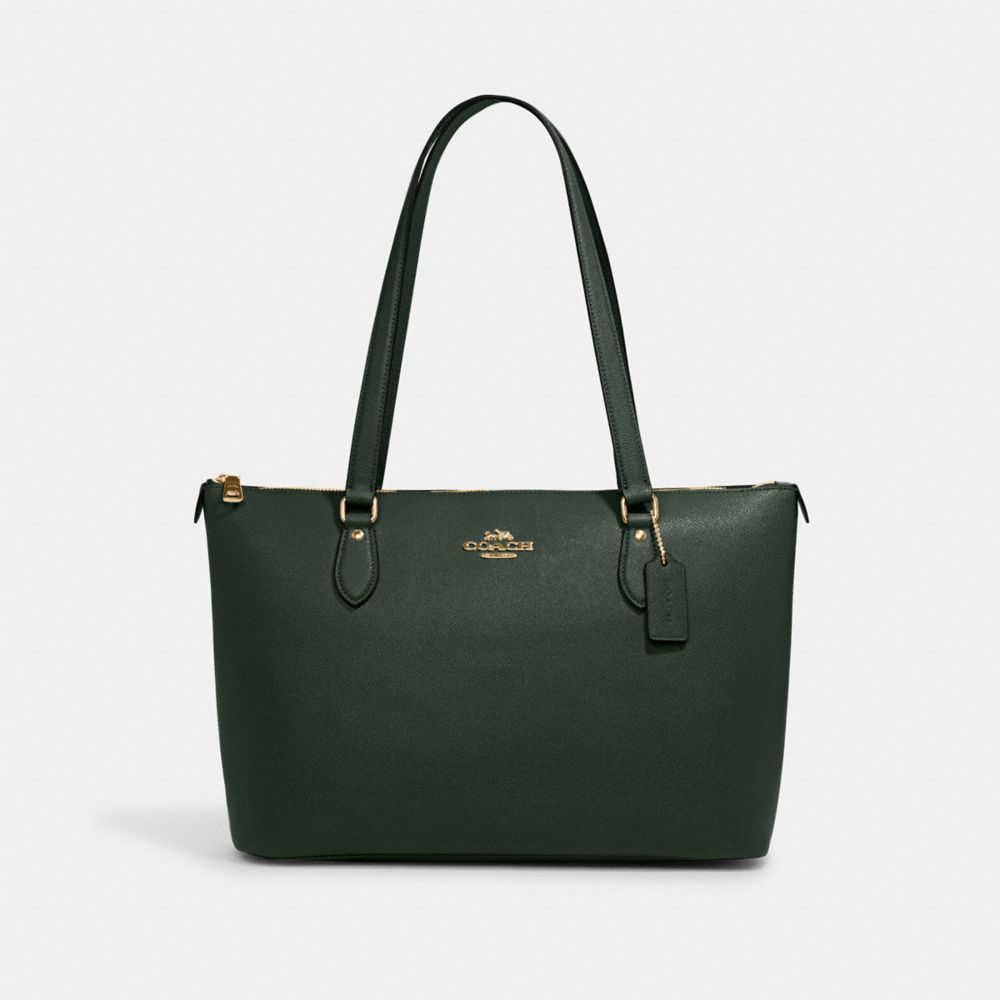 COACH Ch285 - GALLERY TOTE - GOLD/AMAZON GREEN | COACH HANDBAGS