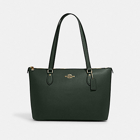 COACH CH285 Gallery Tote Gold/Amazon-Green