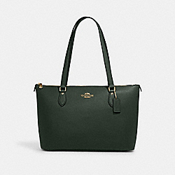 Gallery Tote - CH285 - Gold/Amazon Green